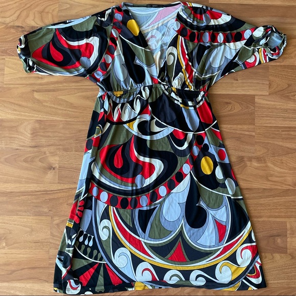 Soprano abstract print dress - Picture 3 of 6